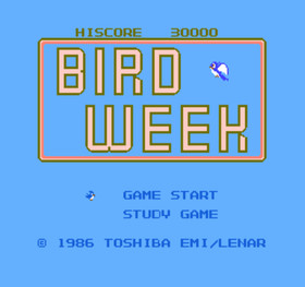 Bird Week Toshiba EMI pre-owned Nintendo Famicom NES Tested