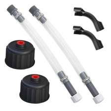 Racing Fuel Jug Hose  Cap Kit-Includes Packs of PVC Fuel Hoses with Hose 2