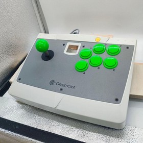 Dreamcast  Arcade Stick Hkt-7300 Vintage SEGA JPN Limited Edition Rare Video Gam
