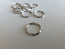 Schlüsselringe Stahl vernickelt Schlüsselring Glänzend NEUWARE SL 20mm - 500 Stk