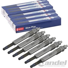 6x DENSO Glühkerzen passend für AUDI A4 A5 A6 PORSCHE CAYENNE 92A MACAN 95B