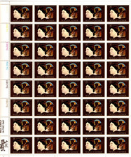 US Stamps # 1487  8 cent Willa Cather  sheet of 50 stamps