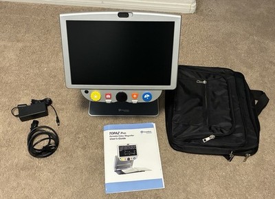 Freedom Scientific Topaz PHD Portable High Def Video Magnifier Model 10014 WORKS