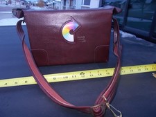 Vintage Kodak Instant Camera Vinyl Carrying Tote Case w/ Strap 11" x 7.5" x 6.5"