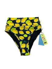 Kt By Knix Deep End Bikini Bottom Lemon Lime Leakproof Juniors Size M