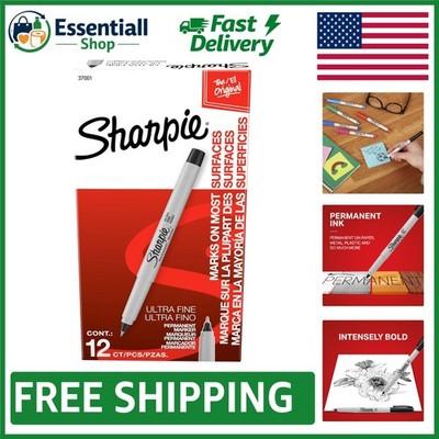Quick Drying Ultra Fine Permanent Markers - Perfect for Drawings and Coloring