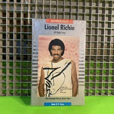 LIONEL RICHIE All Night Long-BETA BETAMAX NEW FACTORY SEALED 439