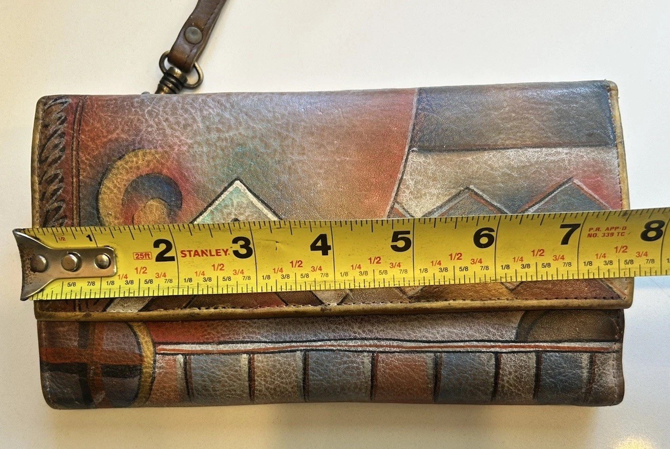 Anuschko Hand Painted Multi-colored Designer Wall… - image 11