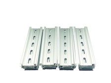T G 20 Pieces 5" DIN Rail Slotted Aluminum RoHS 5 Inches Long 35mm Wide 7.5mm...