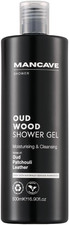 Mancave Oud Wood Shower Gel 500Ml, Premium Oud Patchouli Leather Scent, Moisturi