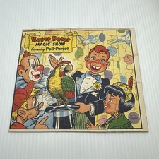 Vintage Jigsaw Puzzle, Howdy Doody Jigsaw Puzzle "Poll-Parrot Magic Show"