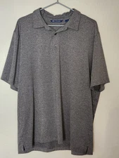 Cutter And Buck Gray Golf Polo Shirt  Men Size XL