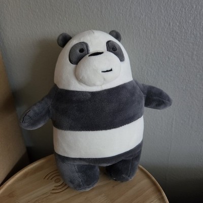 Miniso Life Cartoon Network We Bare Bears Panda Stuffed Plush Animal Toy 9''