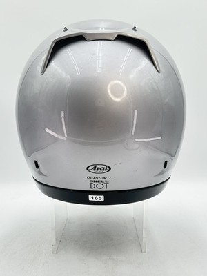 Arai Quantum-f Motorcycle Helmet Silver XL 61-62cm Snell DOT Made