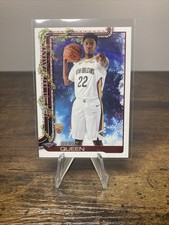 Derik Queen RC 2025-26 Topps Holiday #H173 BASE ROOKIE CARD New Orleans Pelicans