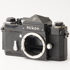 Nikon F Eye Level Black Apollo 7459xxx 35mm SLR Film Camera
