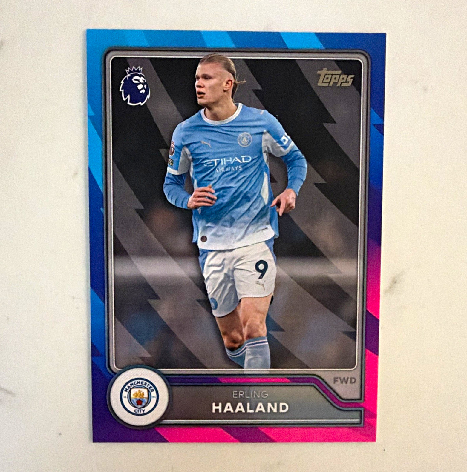 Topps Premier League 2026/27 Erling Haaland #188 Manchester City Parallel