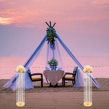 2 PCS 90cm Tall Flower Display Vases Wedding Party Table Centerpieces Decor NEW