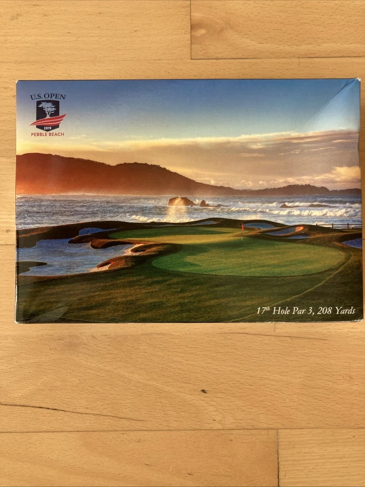 Golf US Open 2019 Pebble Beach Golfball-Schachtel TITLEIST ohne Inhalt