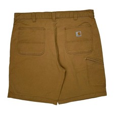 Carhartt Carpenter Shorts - 32W 9L Brown Cotton