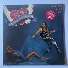 RICK JAMES & STONE CITY BAND, COME GET IT! Sealed, HYPE STICKER, No Cutouts