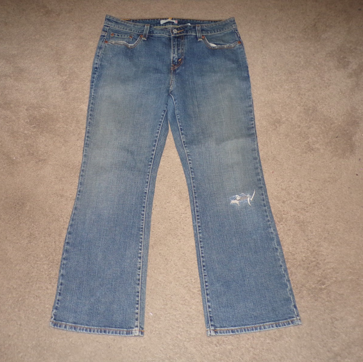 Levi Levis 515 Boot Cut Women's Jeans Size 14 M Red Tab