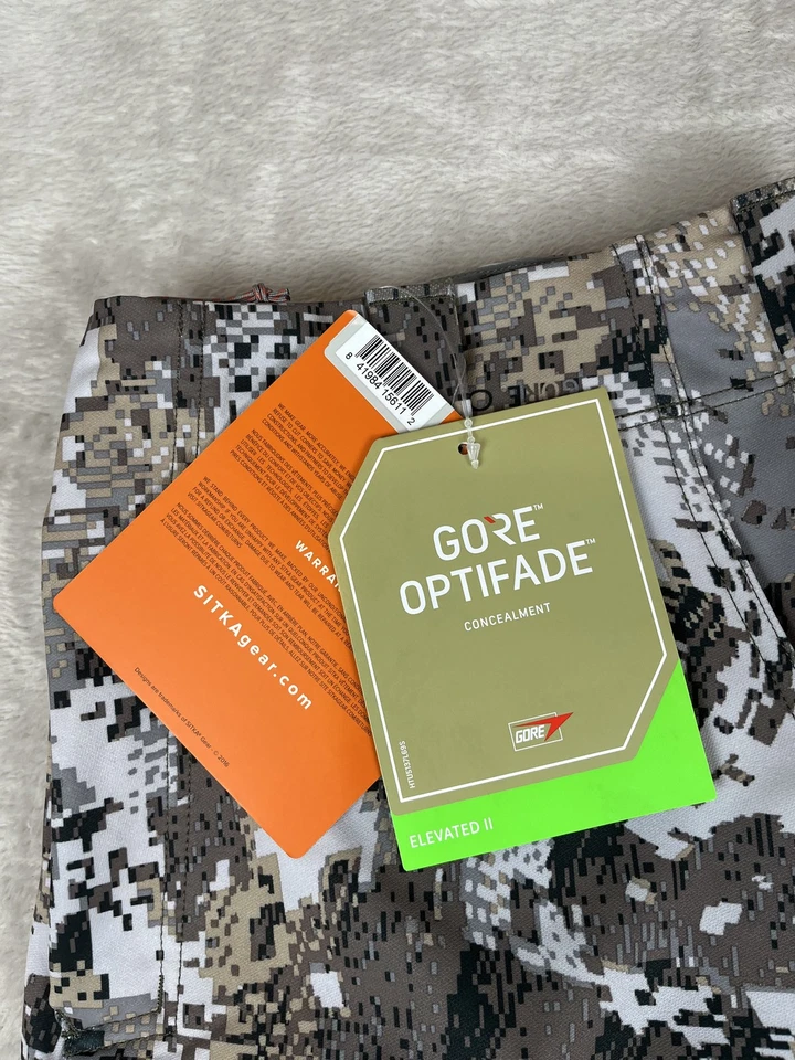 Sitka Gear Equinox Pant OPTIFADE Elevated II Hunting Pants Mens 36R Camo - Image 4 of 4