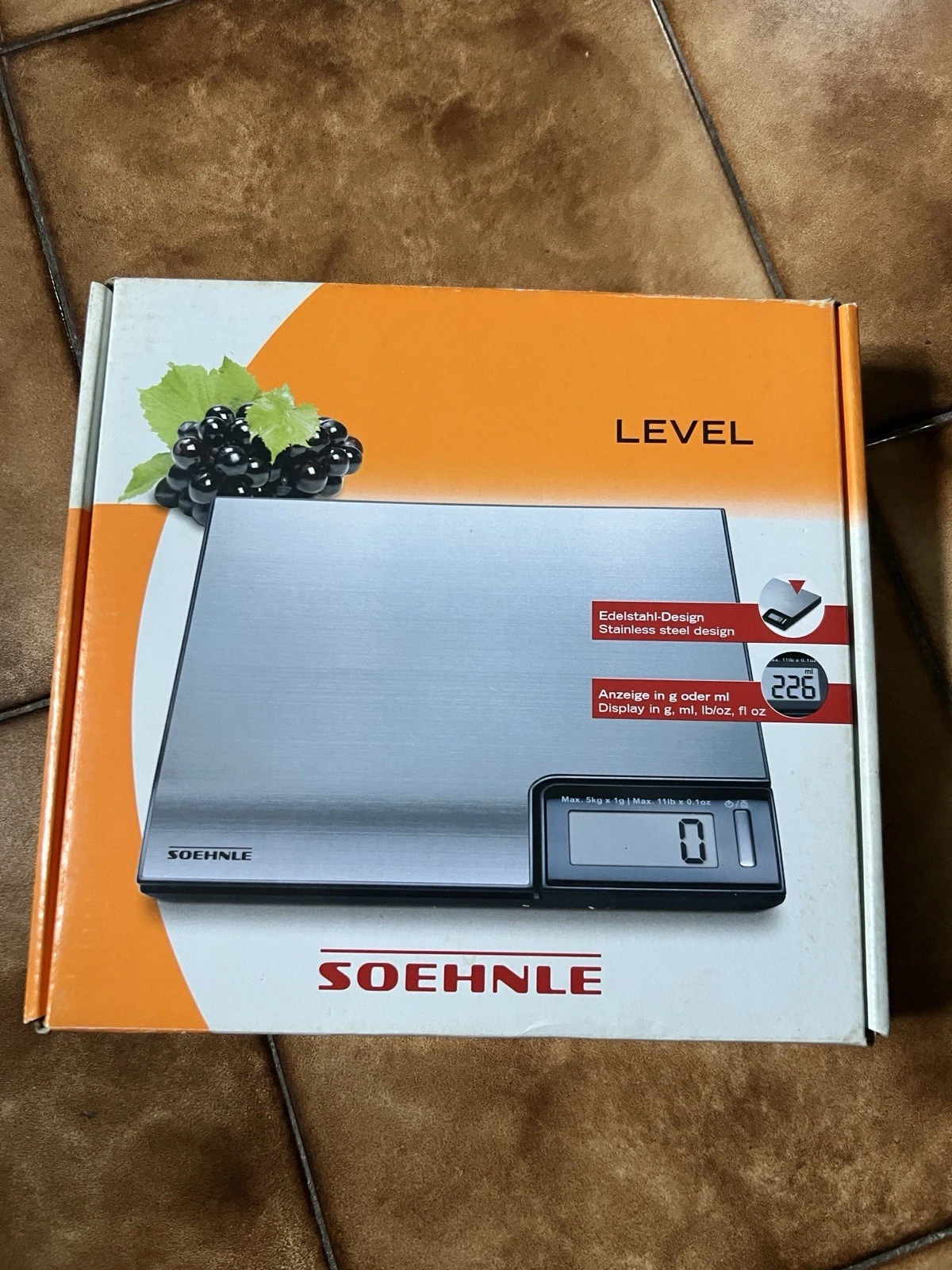 Vintage Soehnle Level Digital Kitchen Scale