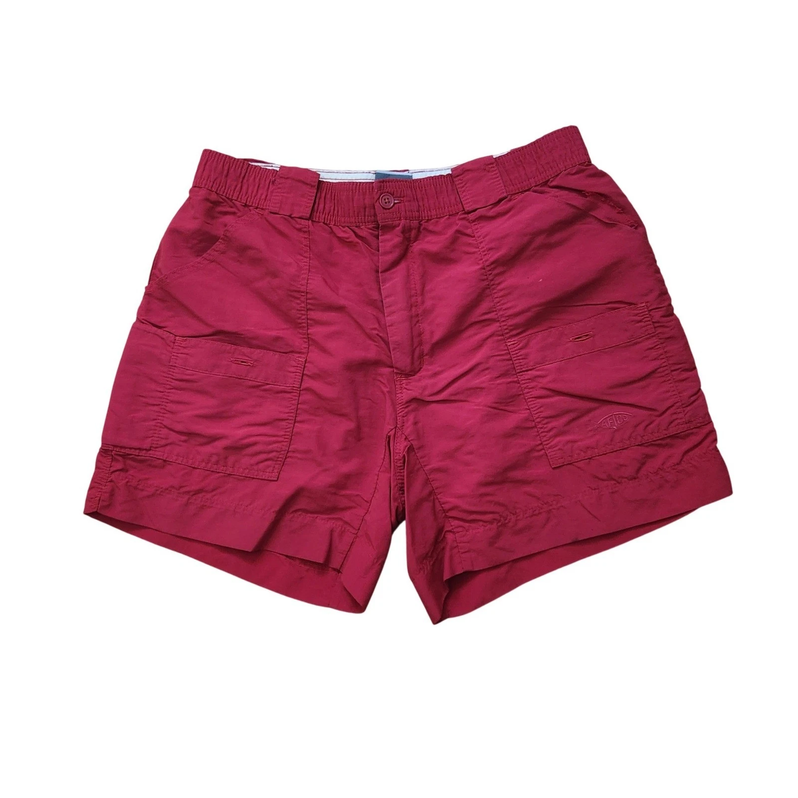 AFTCO Bluewater M01 Mens Red Nylon Original Fishing Shorts Size 32 Pliers Pocket
Opens in a new wind