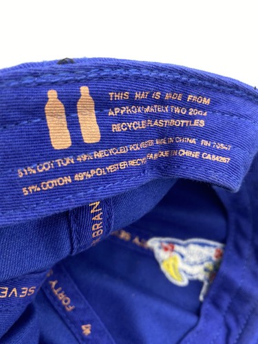 Kansas University New '47 Brand College Vault Hat Cap Size Medium Jay Hawks KU - Picture 9 of 9