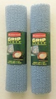 2 Rolls Of Rubbermaid Grip Drawer / Shelf Liner, Slate Blue, Never Used 2 Rolls Of Rubbermaid Grip Drawer / Shelf Liner, Slate Blue, Never Used