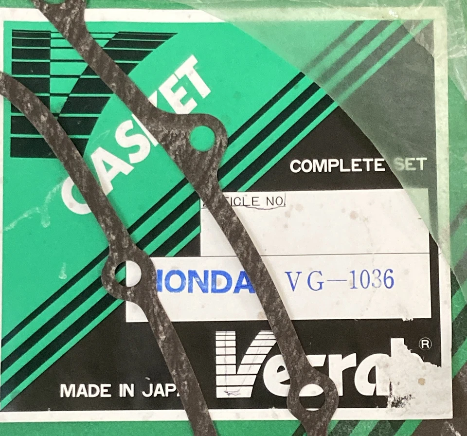 НОВЫЙ КОМПЛЕКТ ПРОКЛАДОК VESRAH VG-1036 ПОЛНЫЙ ДВИГАТЕЛЬ В КОМПЛЕКТЕ ПОДХОДИТ ДЛЯ HONDA - Изображение 2 из 4