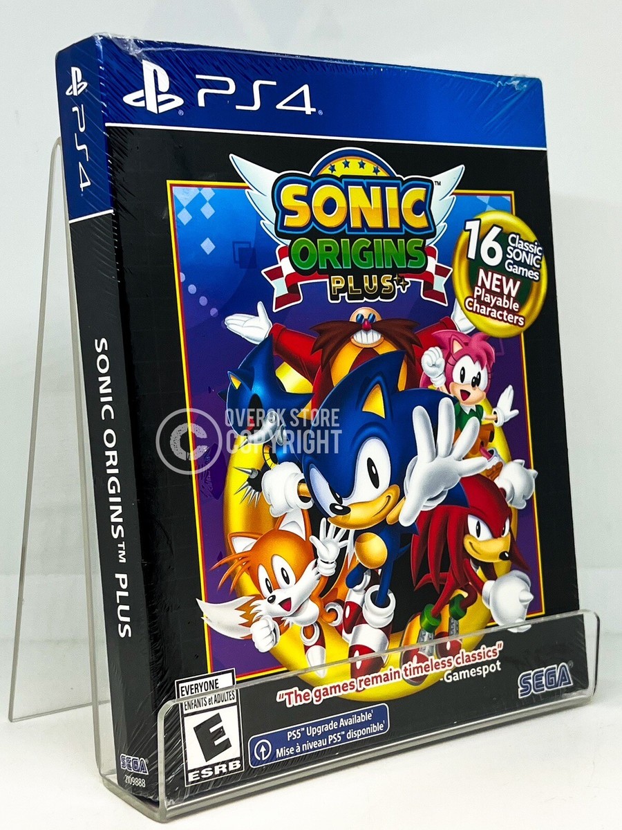 Sonic Origins Plus - PS4 - Brand New | Factory Sealed