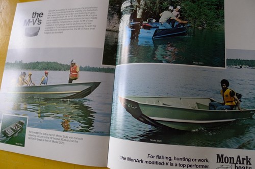 Minty 1979 Original MONARK Aluminum Boats Sales CATALOG Brochure Mon Ark - Picture 7 of 9