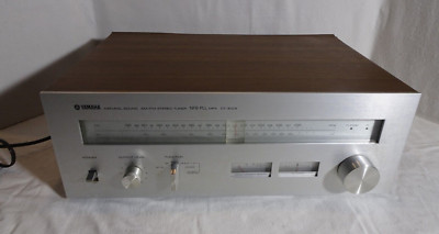 Yamaha CT-610 II Natural Sound AM/FM Stereo Tuner NFB PLL MPX-     Powers on!