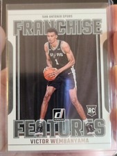 Victor Wembanyama 2023-24 Donruss Basketball Franchise Features RC #29 Spurs