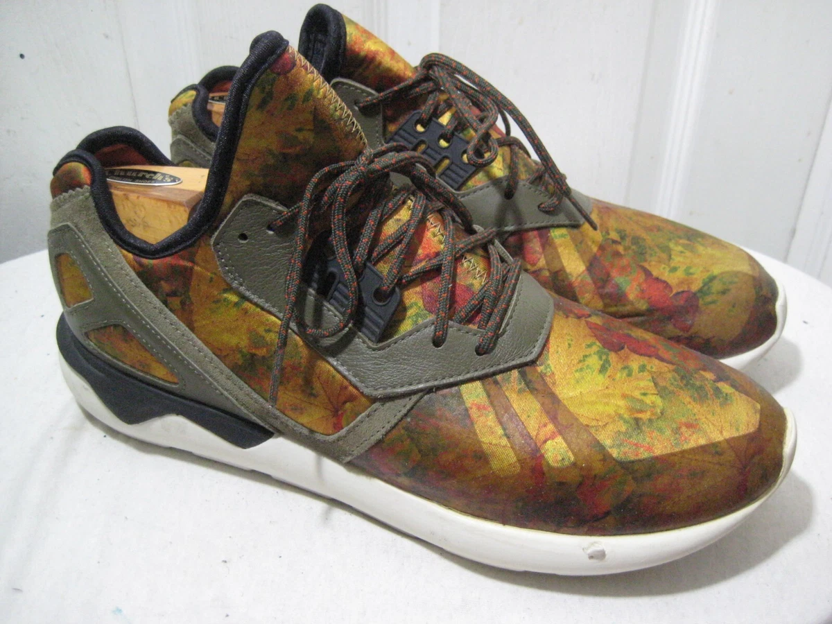 ADIDAS Tubular Runner Leaf Camo Men\'s Sz 8 Dark Cargo / Fox Red-Off White D68976 adidas Tubular Runner Leaf Camo - D68976 | eBay main image 3