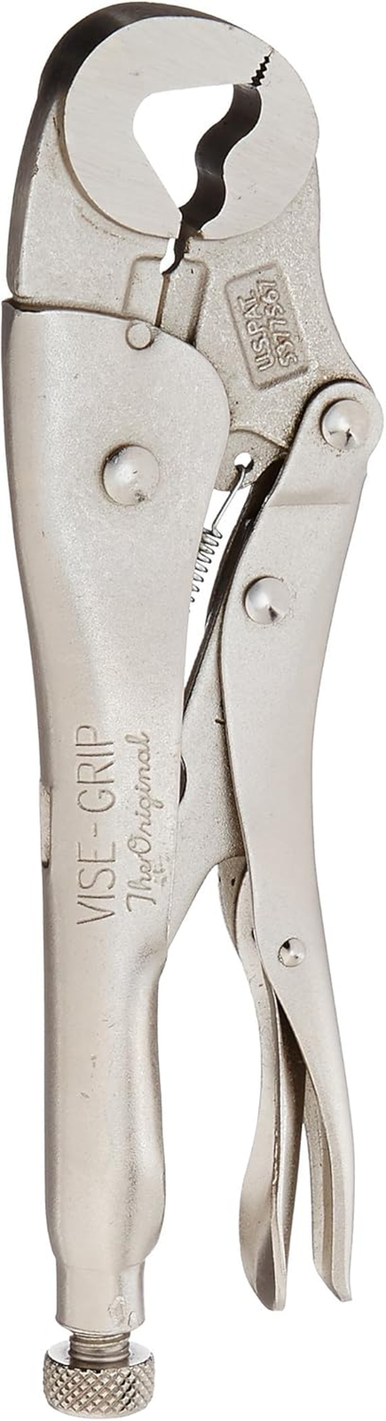 Locking Vise-Grip Wrench with Built-in Wire Cutter