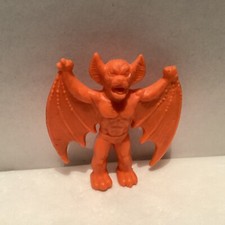 Vintage Diener Erasers Orange Space Bat Rubber Toys