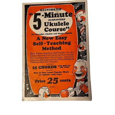 5 Minutes Guaranteed Ukulele Course New Self Teaching Method 25 Chords Music