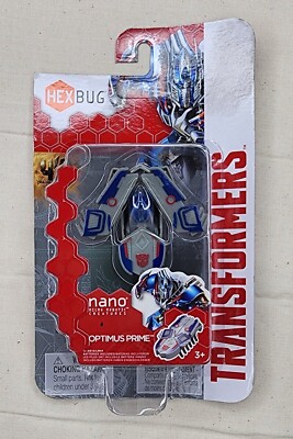 NEW Transformers Nano Hex Bug Micro Robotic Creature OPTIMUS PRIME