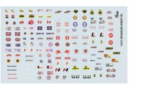 Gofer Racing 11011 1/24-1/25 Sponsor Sheet #2  Watersliding Decals