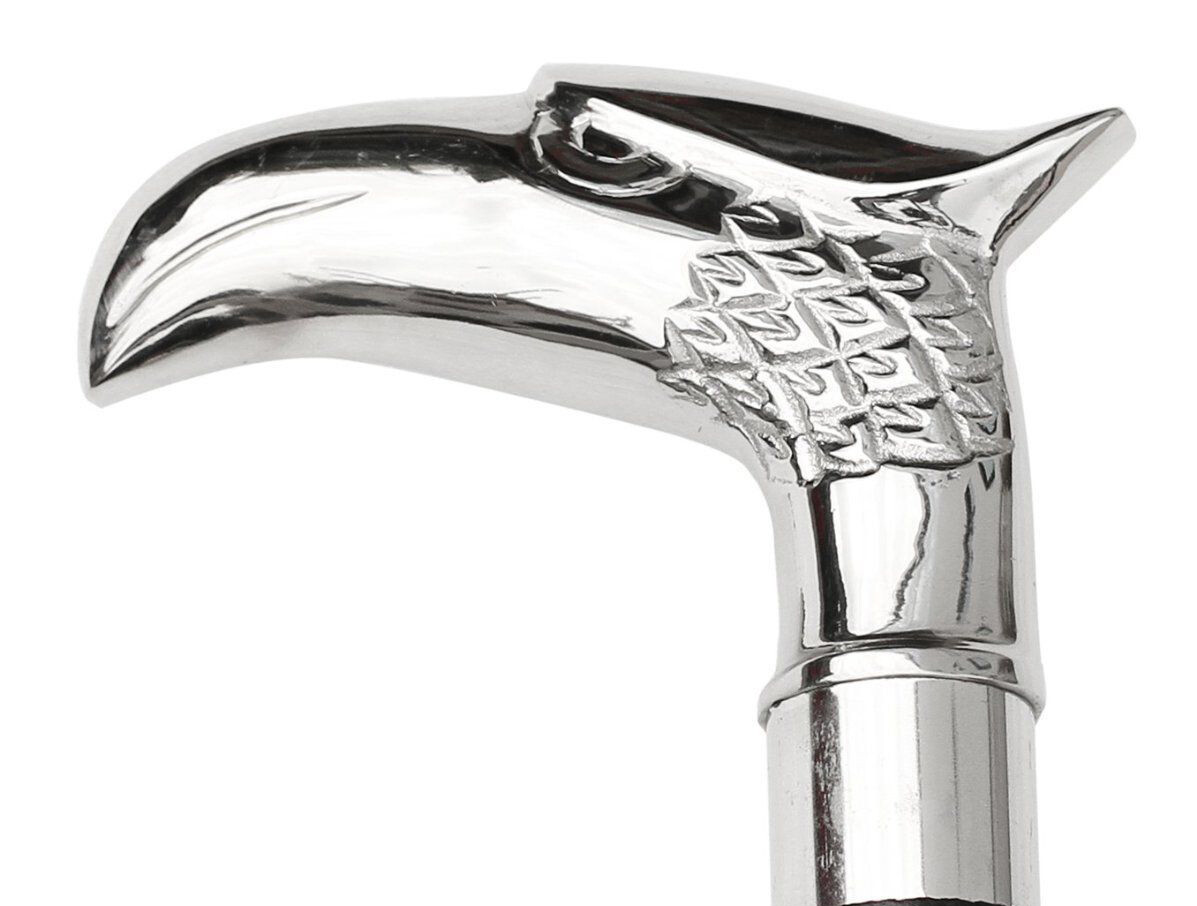 Vintage Solid Eagle Head Handle Complete Wooden W… - image 2