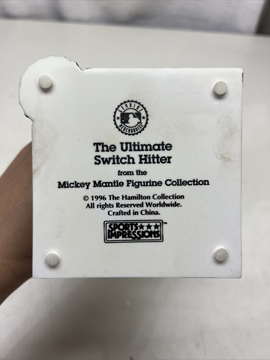 MICKEY MANTLE FIGURINE COLLECTION THE ULTIMATE SWITCH HITTER