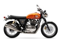 2022 Royal Enfield 650 INT in Orange Crush