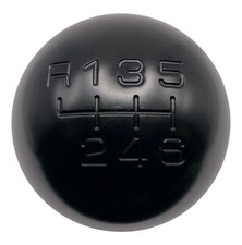 black R2 round 6 speed gear shift knob for toyota