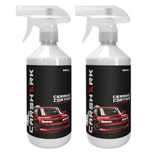 Ceramic Coating 2 x 500 ml Spray, Vehicle Paint Protection, CARSHARK Hydrolex