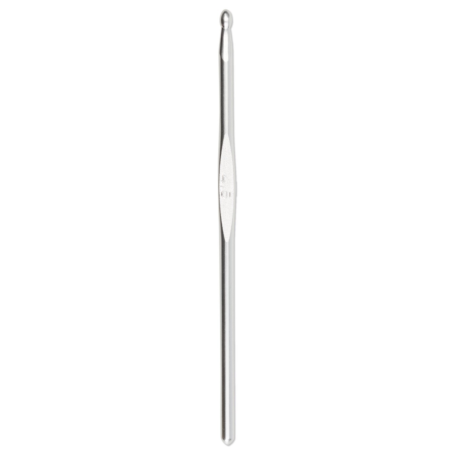 Wool Crochet Hook Aluminium With Guide By Prym Dimensions: 4,5mm/14cm