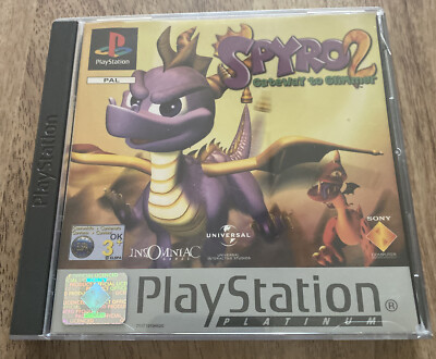 Spyro 2 Gateway zum Glimmer - Sony PS1 PlayStation 1 komplett mit Handbuch