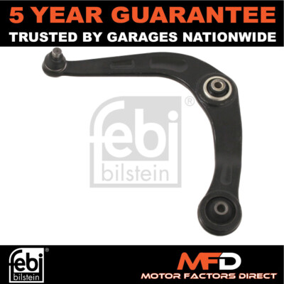 Fits Peugeot 206 1998- Febi Front Left Lower Track Control Arm #1 3520W0